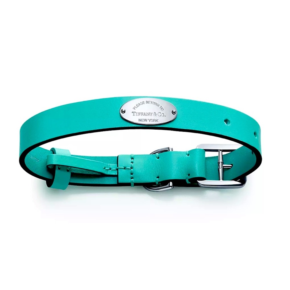 Tiffany & Co. Small Leather Dog Collar